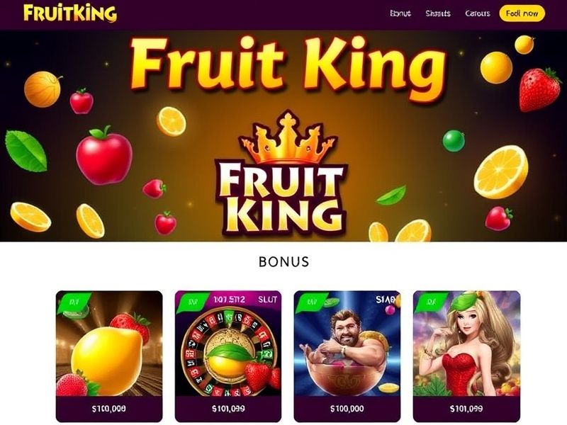 Fruit King Casino - Your authoritative guide to premium online gambling experiences. Explore fruit-themed slots, casino bonuses, expert reviews, and responsible gaming resources at a trusted platform.